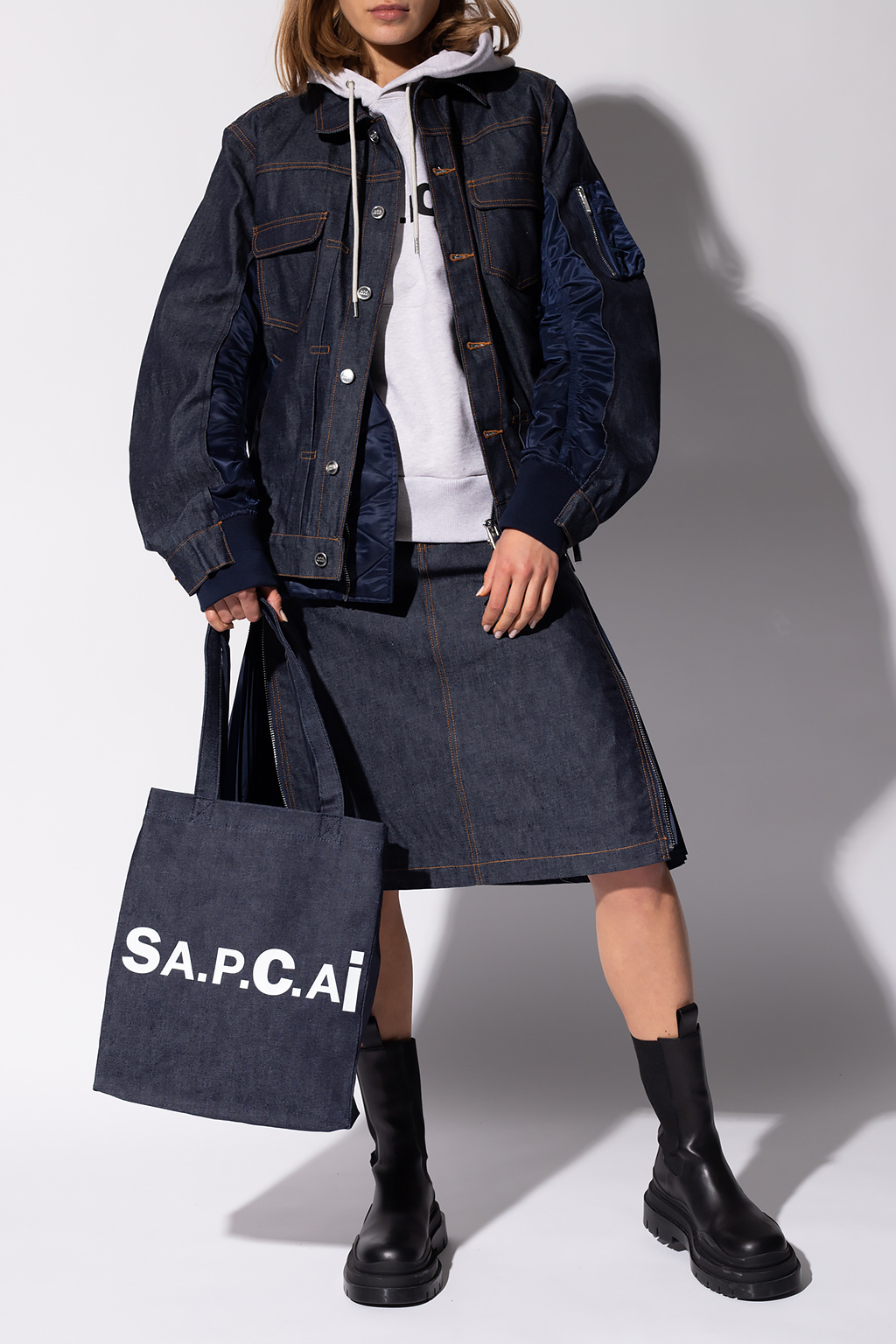 Grey A.P.C. x Sacai A.P.C. - Vitkac France